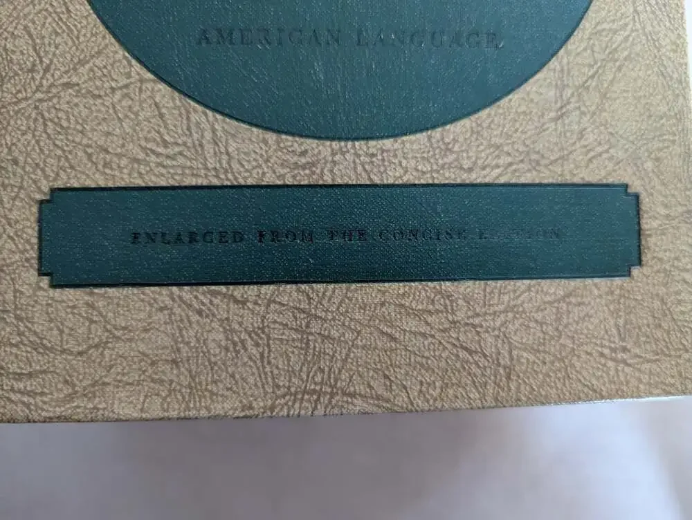 Webster's New World Dictionary of the American Language 1966 Hard Cover